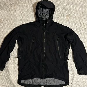 Arcteryx men’s XL alpha LT leaf shell jacket black